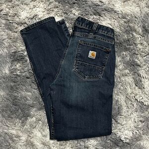 Carhartt Straight Blue Jeans Size 30x32